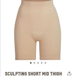 Skims sculpting shorts